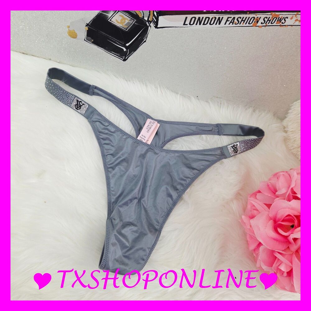 💗👙Victoria's  Secret VS Bling Logo Brazilian Panty 👙💗